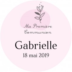Sticker communion "laudate"