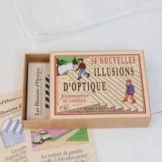 50 nouvelles illusions d'optique [petit jeu de poche]