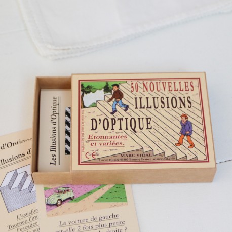 50 nouvelles illusions d'optique [petit jeu de poche]