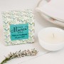 La petite bougie champêtre personnalisée