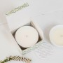 La petite bougie champêtre personnalisée