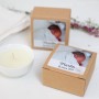 La petite bougie baptême personnalisée photo