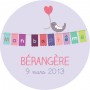 Sticker baptême "mon baptême"