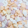Les bonbons coeur pastel
