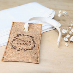 La pochette parfumée liège "bonne année"