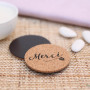 Le petit magnet liège "merci"