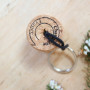 Le porte clé bouchon champagne "live, laugh, love"
