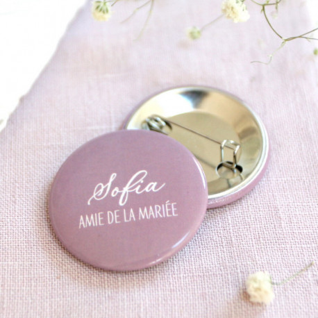 Petit badge prénom "classic"