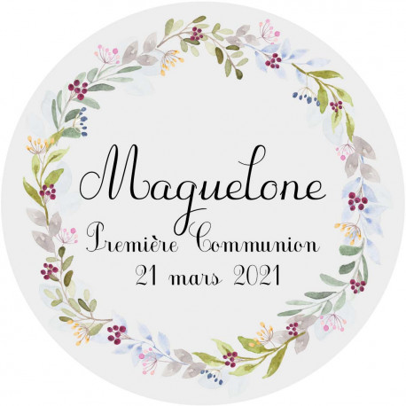 Sticker communion "sweet days"