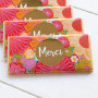 La mini tablette de chocolat "Merci"