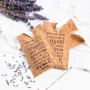 La sachet de lavande en liège "Merci"