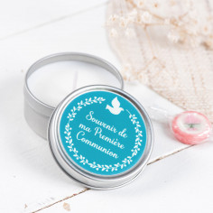 La bougie souvenir de communion 