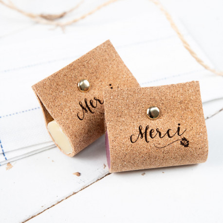 Le petit savon liège "merci"