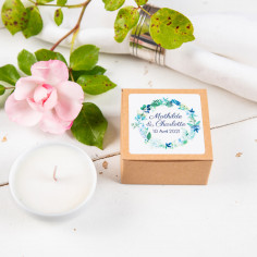 La petite bougie porcelaine mariage