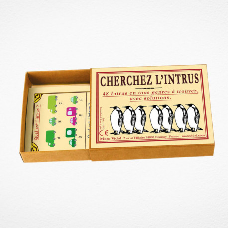 Cherchez l'intrus [petit jeu de poche]