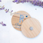 Le magnet bois enfant "monogramme"