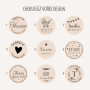 Porte clé personnalisé baptême bois [9 designs]