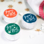 La petits coeurs menthe Joyeux Noël 