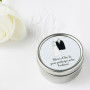 La petite bougie de remerciement mariage chic