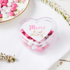 La petite boite à dragées coeur 