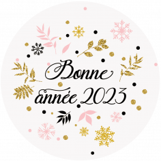 Sticker bonne année 2021