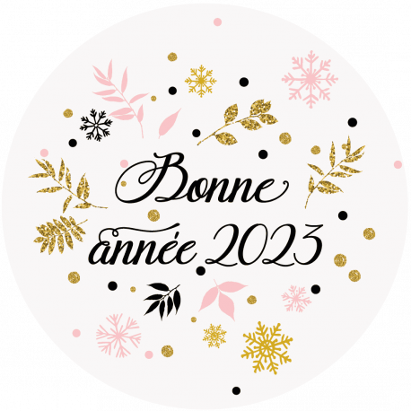 Sticker bonne année 2021