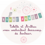 Sticker personnalisé bonne année