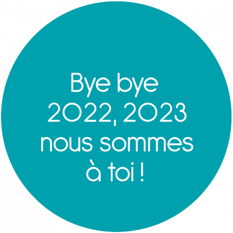 Sticker personnalisé Noël "Bulle"