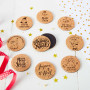 Le petit magnet liège "Noël et fêtes"