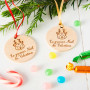 La boule de Noël personnalisée