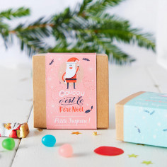 Petite boite "les bonbons du Père Noël"
