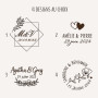 Le savon berlingot Liberty® [mariage]