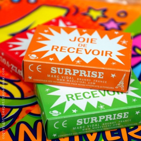 Boite à surprises rétro