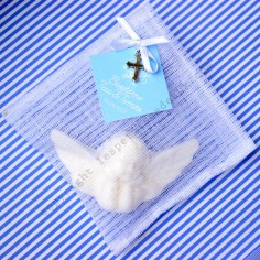 Savon ange dans son pochon personnalisé